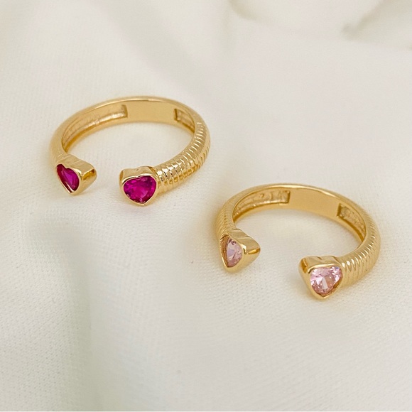 Pink Heart Ring - Picture 5 of 8